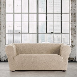 Husa bielastica canapea 3 locuri Chesterfield Premium ROC C/01 Bej
