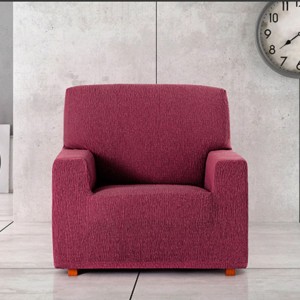 Husa elastica fotoliu, Troya, C/8 Bordo