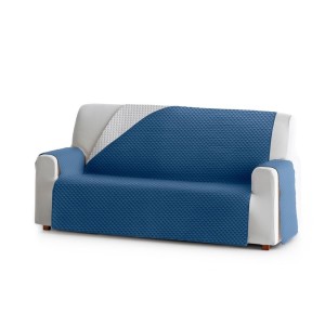 Husa impermeabilă canapea 3 locuri, Oslo Protect, C/03 Albastru – matlasată, reversibilă, cu protecție anti-lichide