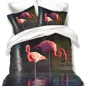 Lenjerie 3D finet 6 piese, Pucioasa, Flamingo FN3D29