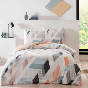 Lenjerie cu elastic, saltea 160x200cm, bbc 100% ranforce, TAC, Denver