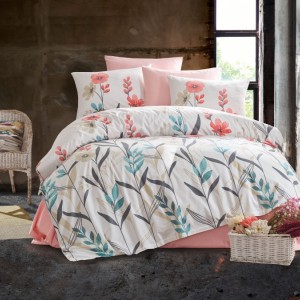 Lenjerie de pat bumbac 100% ranforce, Bahar Home, Alfonso V1