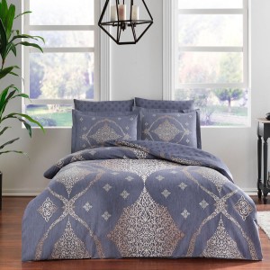 Lenjerie de pat dublu satin de lux, TAC, Aira Mavy