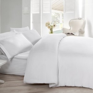 Lenjerie de pat de lux cu broderie, Cotton Box, Gulbin