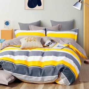 Lenjerie pat percale bumbac 100%, 1 persoana, Pucioasa, Linii PRC61