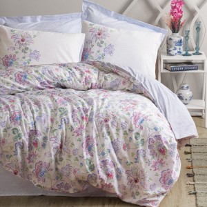 Lenjerii bumbac 100% ranforce, Cotton Box, Adsila Mavi