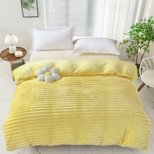 Patura cocolino Line 200x230cm, Galbena