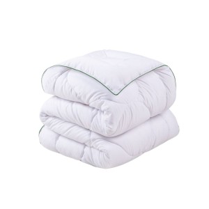 Pilota Aloe Vera 1 persoana 155x215 cm alba Cotton Box