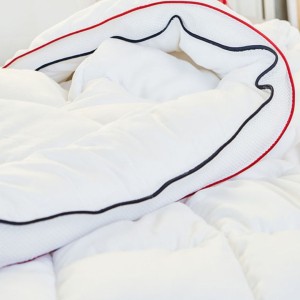 Pilota Climate 1 persoana 155x215 cm alba Cotton Box