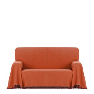 Pled universal din bumbac 180x260cm, Sugus, C9 Portocaliu