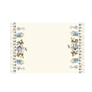 Prosop de bucatarie cu motive pascale, bumbac 100%, Feta