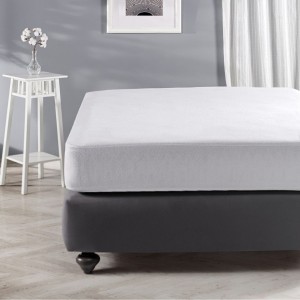 Protectie saltea frotir bumbac 100% impermeabila, 100x200cm, Herakleia Home