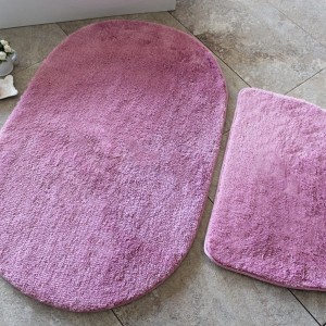 Set 2 covorase baie , Alessia Home, Colors of Oval - Lilac
