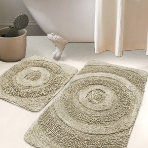 Set 2 covorase baie bumbac, Alessia Home, Baum Stone