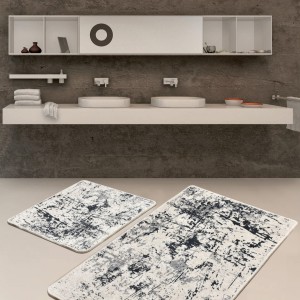 Set 2 covorase baie dreptunghiulare, Chilai Home, Kenzo DJT