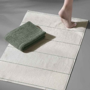 Set 2 prosoape picioare bumbac 100%, 50x75cm, Carmine Olive