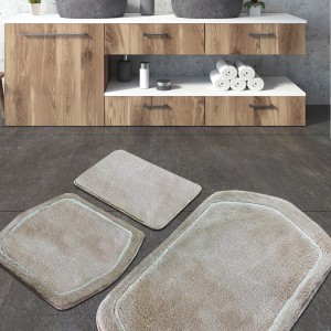 Set 3 covorase baie acril, Alessia Home, Genom Stone