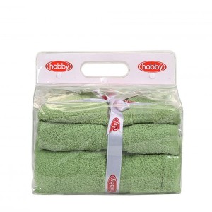 Set 3 prosoape bumbac 100%,Hobby Home, Verde
