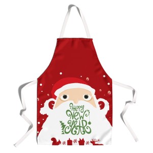 Sort de bucatarie Craciun cu mesaj Happy New Year, Santa