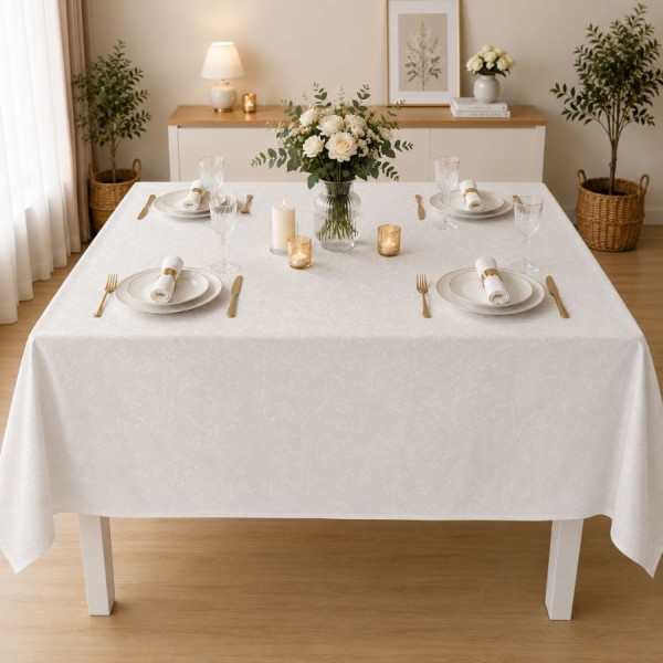 Fata de masa teflonata 160x320 cm cu imprimeu ornamental F20