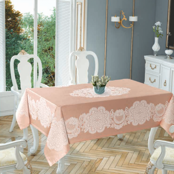 Fata de masa Tropik Home - Royal Pano, 150x220cm, cappuccino
