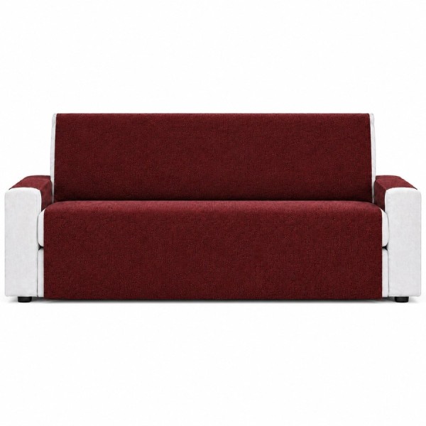 husa canapea 3 locuri bordeaux textura Oxford