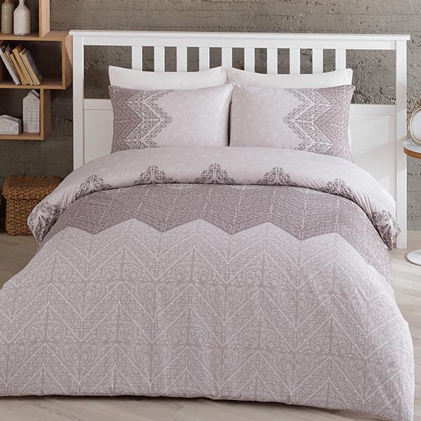Lenjerie de pat bumbac 100% ranforce, Bahar Home, Monte v1