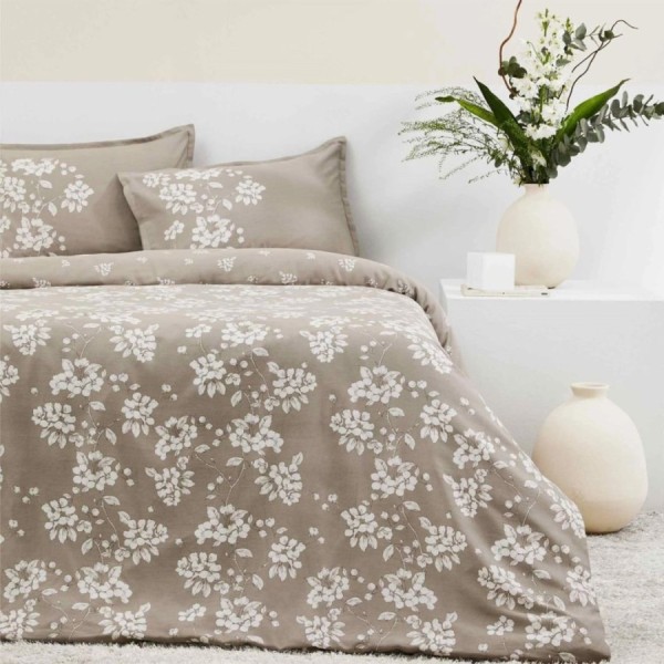 Lenjerie de pat bumbac organic floral TAC Satin Reborn Marlowe