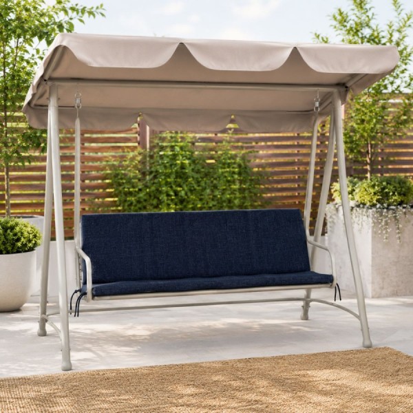 perna balansoar gradina bleumarin 150x50x50 cm  doua segmente husa detasabila Oxford Ralex Pucioasa