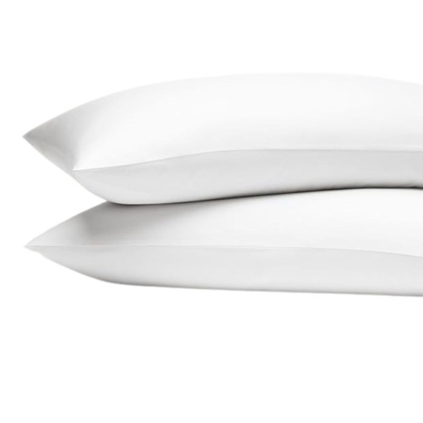 Set 2 fete perna  50 x 70cm, bumbac 100% percale, albe