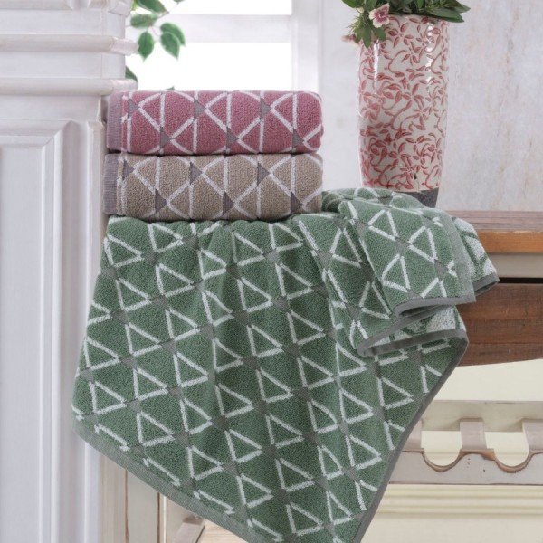 Set 6 prosoape 50x90 cm bumbac microcoton Hobby Home Delta Asorti