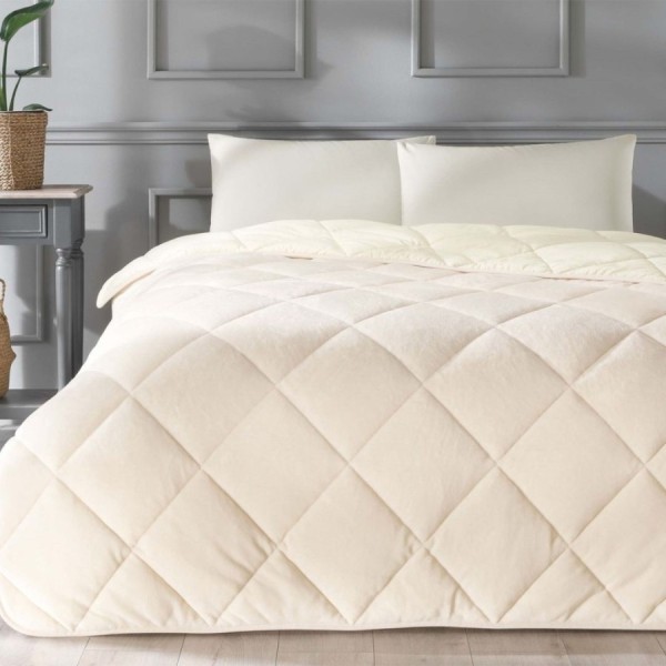 set dormit Donna Bleu/Albastru 200x220 microfibra reversibila