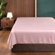 Cearceaf pat dublu 240x260 cm bumbac satinat premium Albastru First Choice