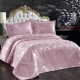 Cuvertura de pat dublu jacquard, Whitney Home, Beste Gri