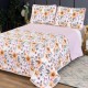 Cuvertură de pat matlasată cu design floral colorat Elegance CVI18 pentru dormitor elegant