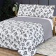 Cuvertură de pat matlasată cu design floral colorat Elegance CVI18 pentru dormitor elegant