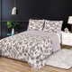 Cuvertură de pat matlasată cu design floral colorat Elegance CVI18 pentru dormitor elegant