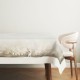 Față de masă Paște bumbac 100%, 140x180 cm, model cu iepurași și flori pastelate Londy