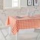 Fata de masa cu carouri alb si albastru 160x220cm Kareli DC Home