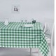 Fata de masa cu carouri alb si albastru 160x220cm Kareli DC Home