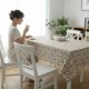 Fata de masa 160x320 cm teflonata model Cappuccino pentru masa mare dining, fabricata in Romania