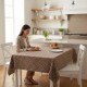 Fata de masa 160x320 cm teflonata model Cappuccino pentru masa mare dining, fabricata in Romania