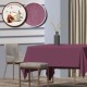 Fata de masa teflonata din bumbac rotunda, mov, diametru 140 cm, antimurdarire