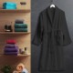 Halat baie crem, bumbac 100% velur, marime XL/XXL, absorbant