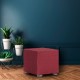 Set 2 huse scaun bielastice Premium ROC 40–50 cm bordo C/8 - fixare perfectă și aspect modern