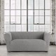Husa bielastica canapea 3 locuri Chesterfield, Premium ROC, gri inchis C/16