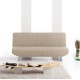 Husa colțar stanga cu recliner, bielastică 250–360 cm, Premium ROC, C/01 bej– fixare perfectă și aspect modern