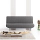 Husa colțar stanga cu recliner, bielastică 250–360 cm, Premium ROC, C/01 bej– fixare perfectă și aspect modern