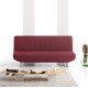 Set 2 huse scaun bielastice Premium ROC 40–50 cm bordo C/8 - fixare perfectă și aspect modern