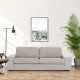 Set 2 huse scaun bielastice Premium ROC 40–50 cm bej inchis C/11 - fixare perfectă și aspect modern